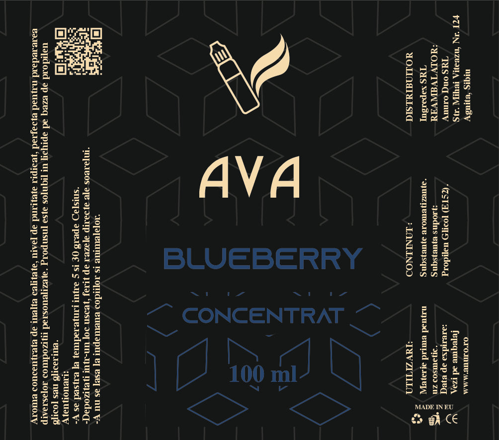 Aroma gourmet de afine pentru rețete aromate