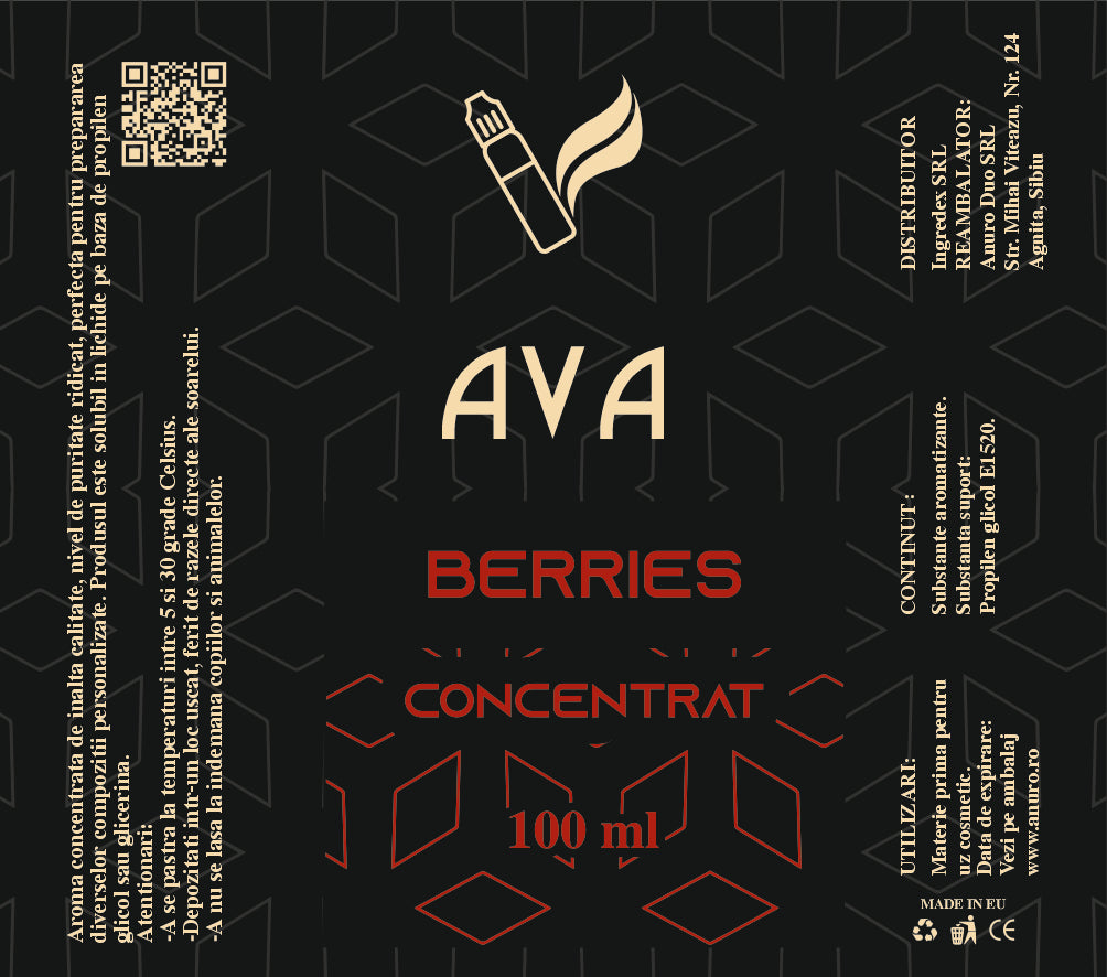 Aroma Concentrata - Fructe de Padure, 10/40/100 ml