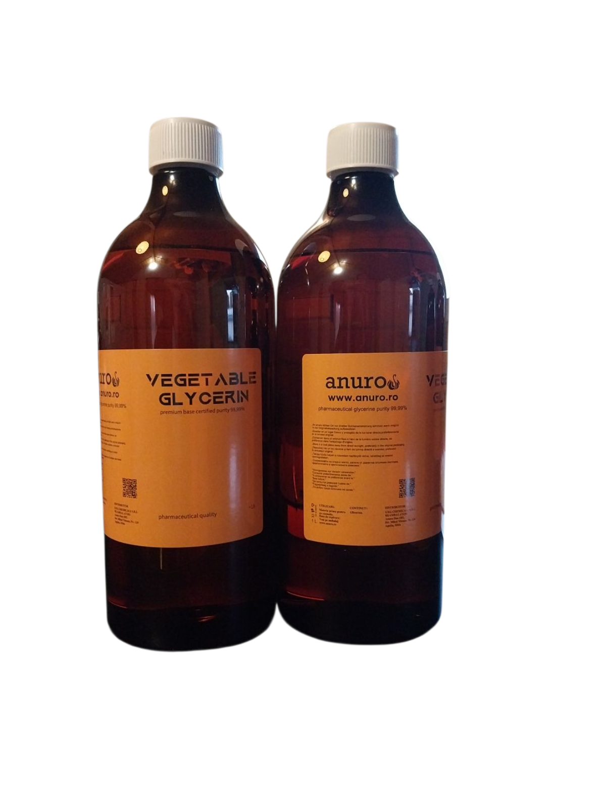 Glicerina Vegetala Farmaceutica Pachet de 1+1 litri