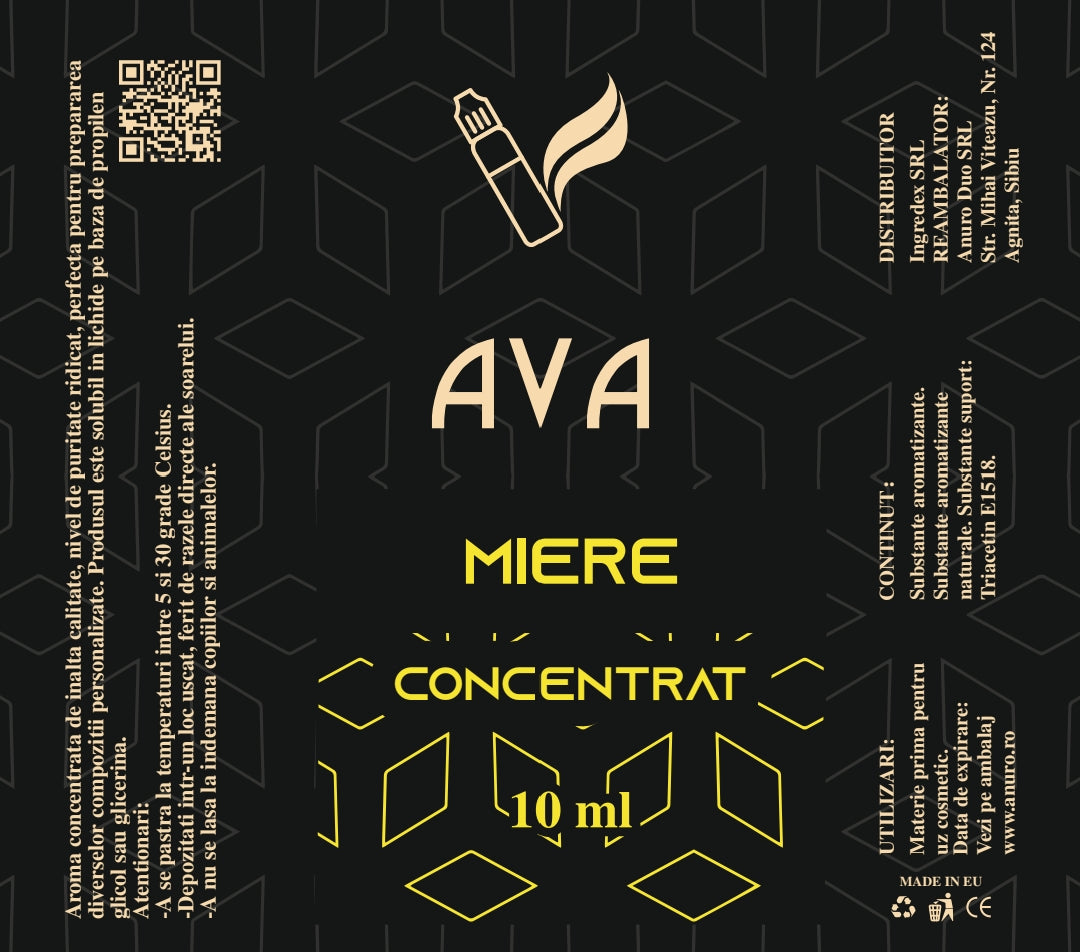 Aroma Concentrata - Miere, 10/40 ml